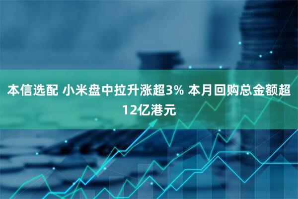本信选配 小米盘中拉升涨超3% 本月回购总金额超12亿港元